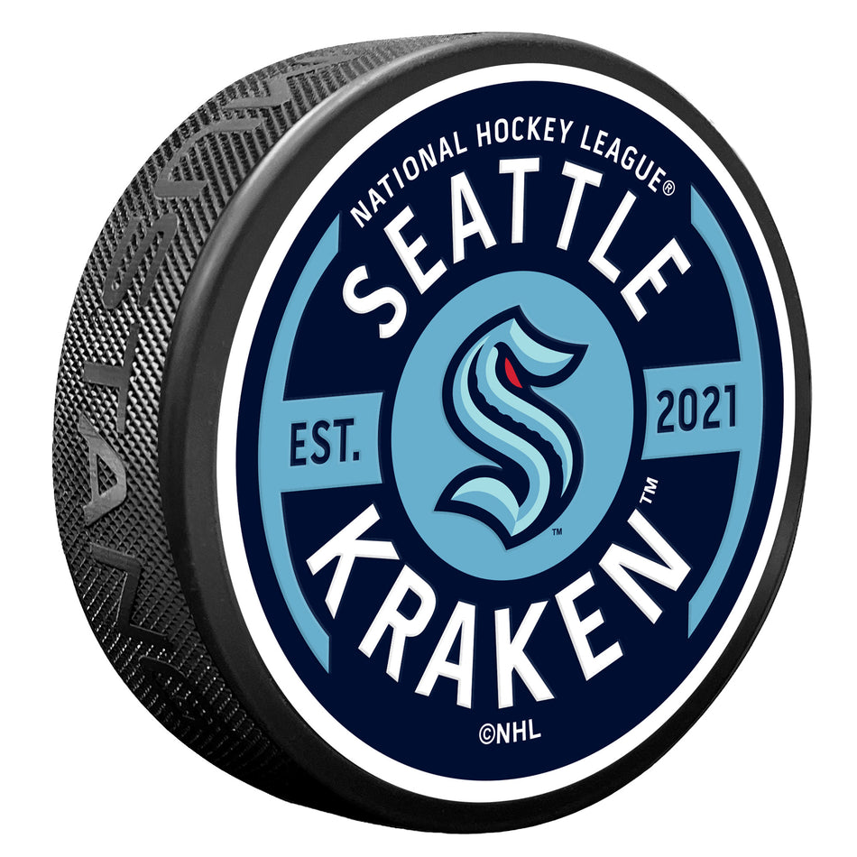 Seattle Kraken Puck - Textured Gear