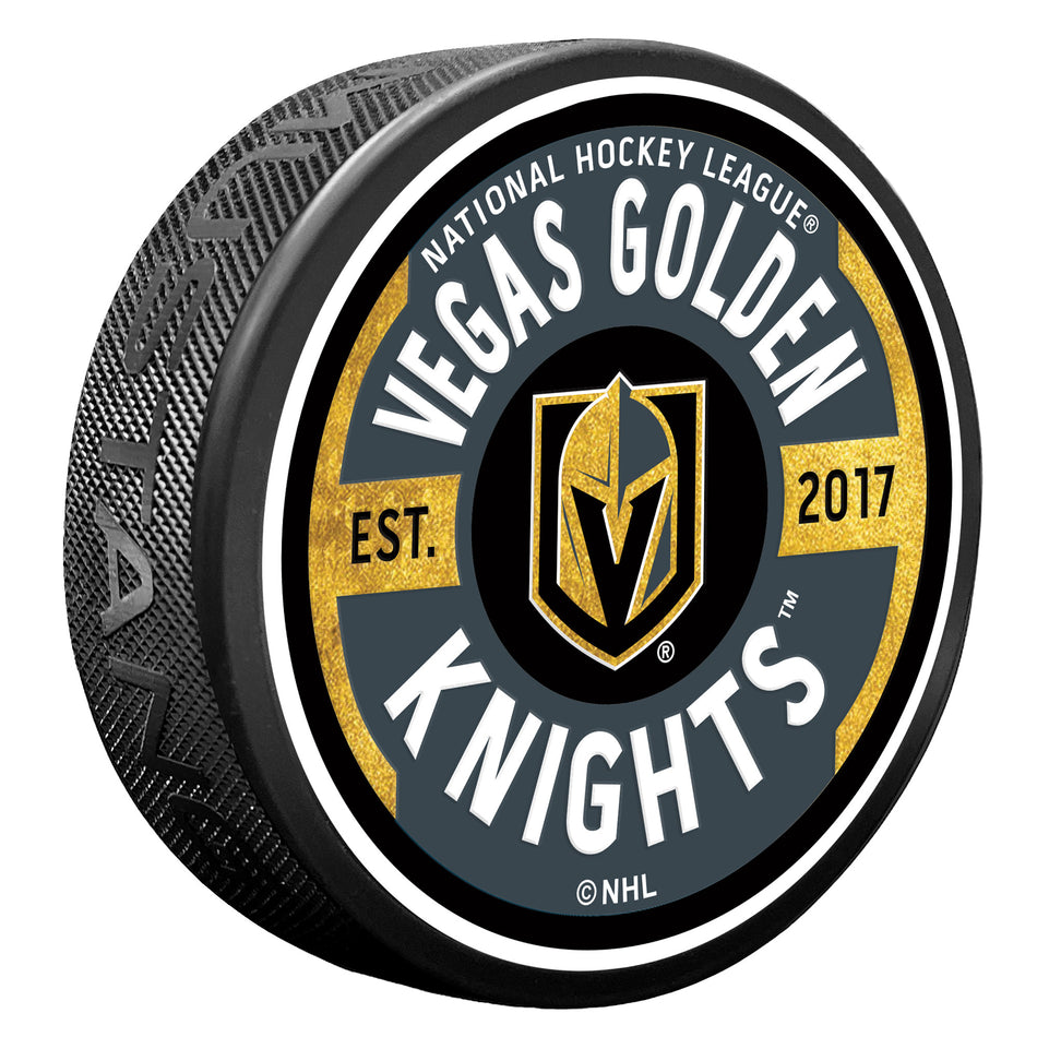 Vegas Golden Knights Puck - Textured Gear