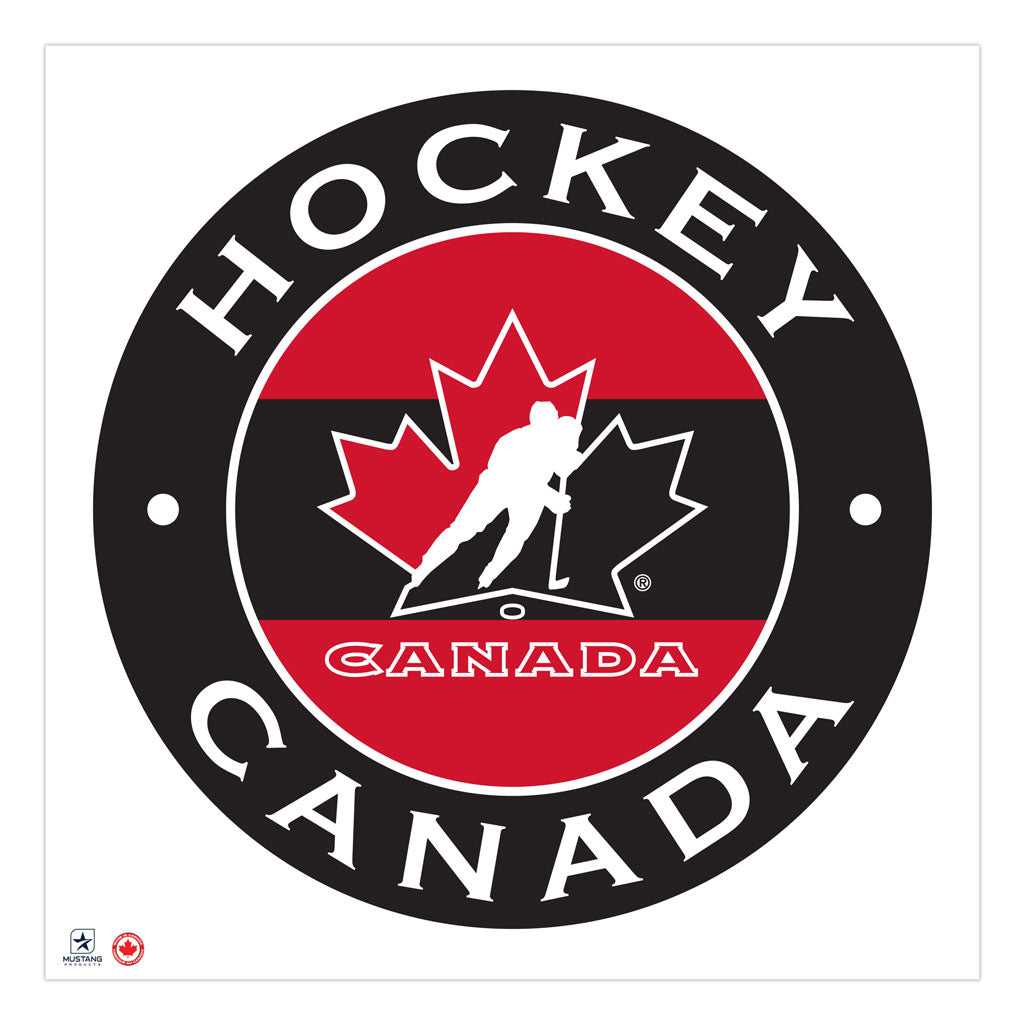 Montreal Canadiens Hat Montreal Canadiens Team Stripe Logo Wall Decal -  36x36 Inch Repositionable Vinyl Sticker Sports Team Decor, image size:1024x1024