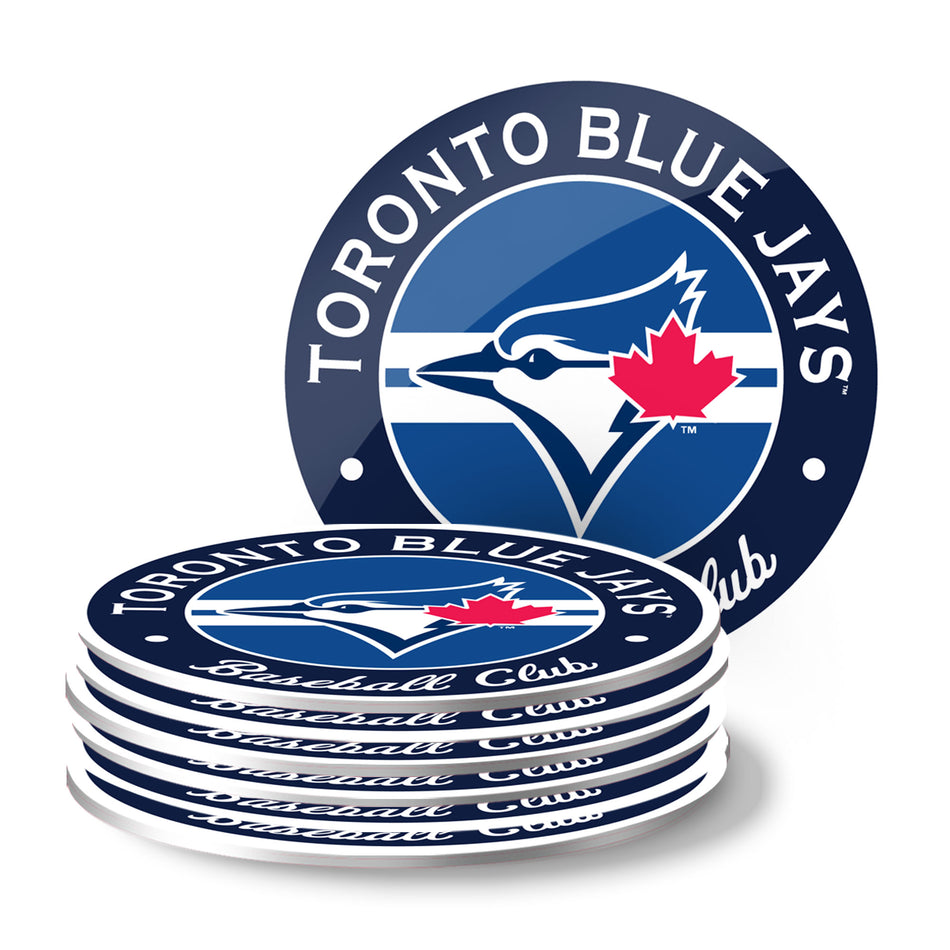 Toronto Blue Jays Coasters - Eight Pack Set