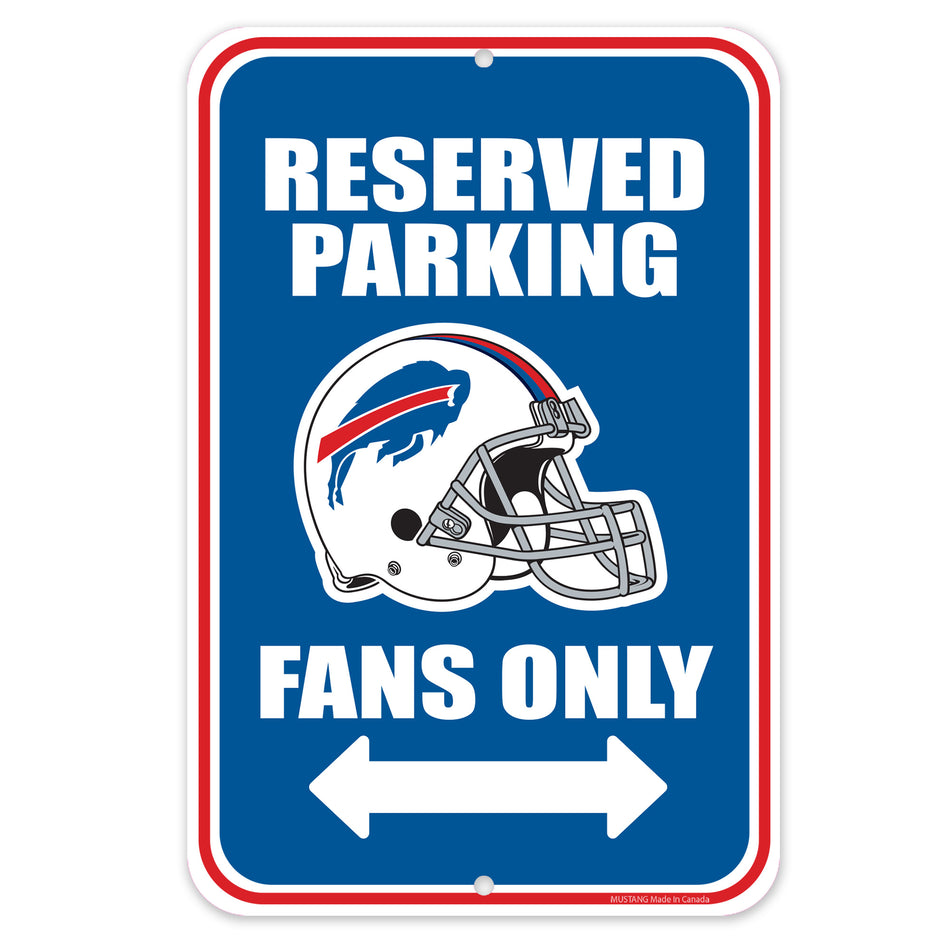 Buffalo Bills Parking Sign - 10" x 15"