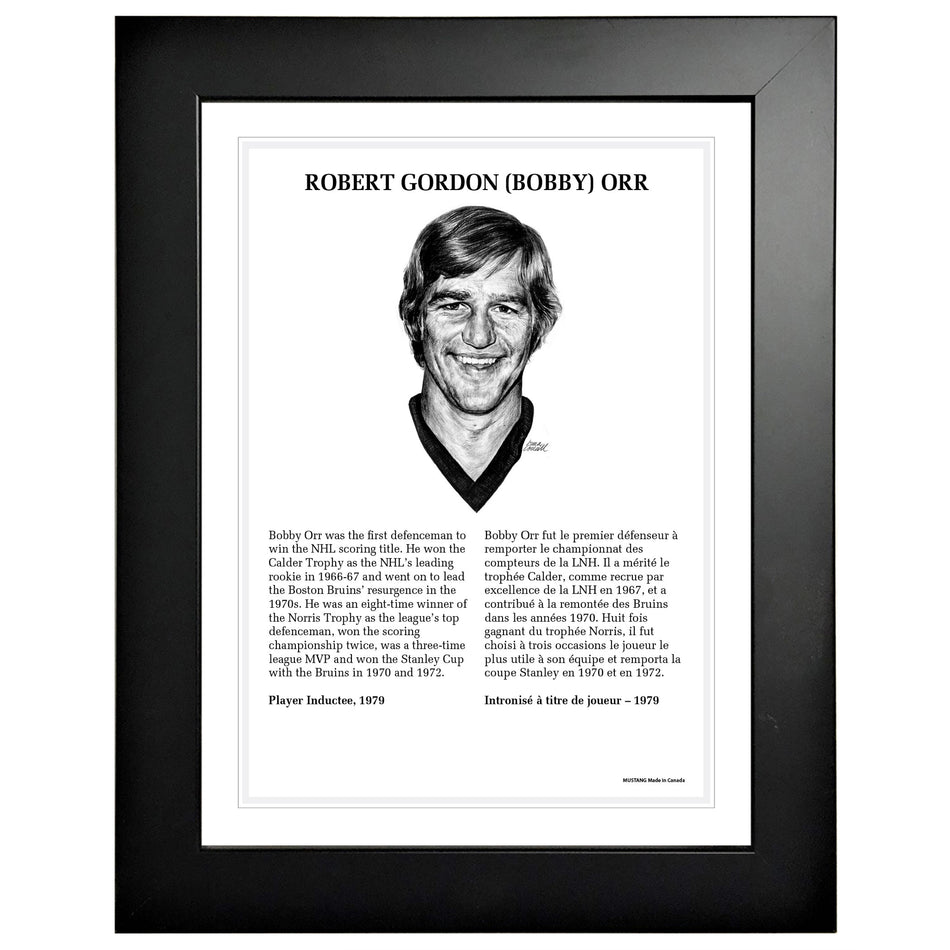 1979 Bobby Orr - NHL Legends 12x16 Frame