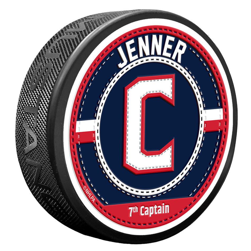 Boone Jenner Puck - Captain Jersey Stitch