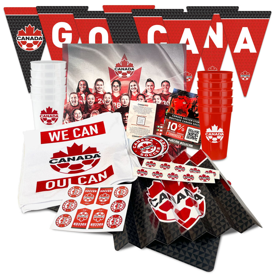 Canada Soccer Viewing Party Kit