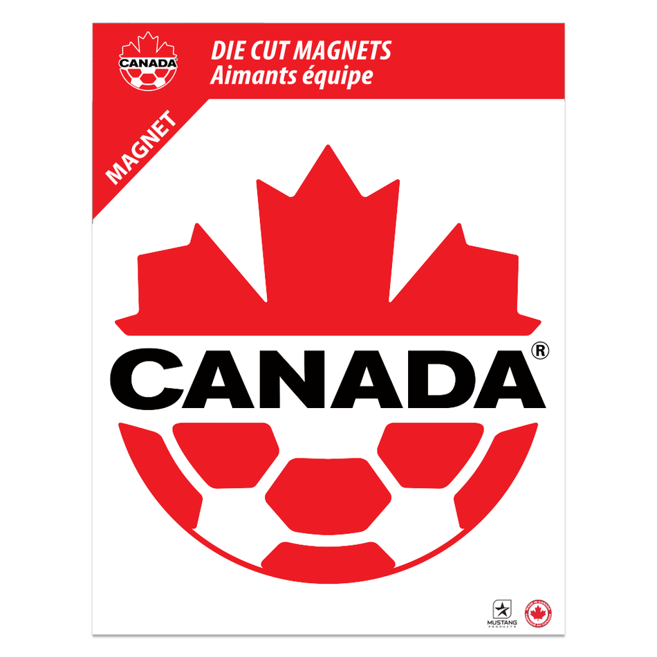 Canada Soccer Magnet 8" x 11"