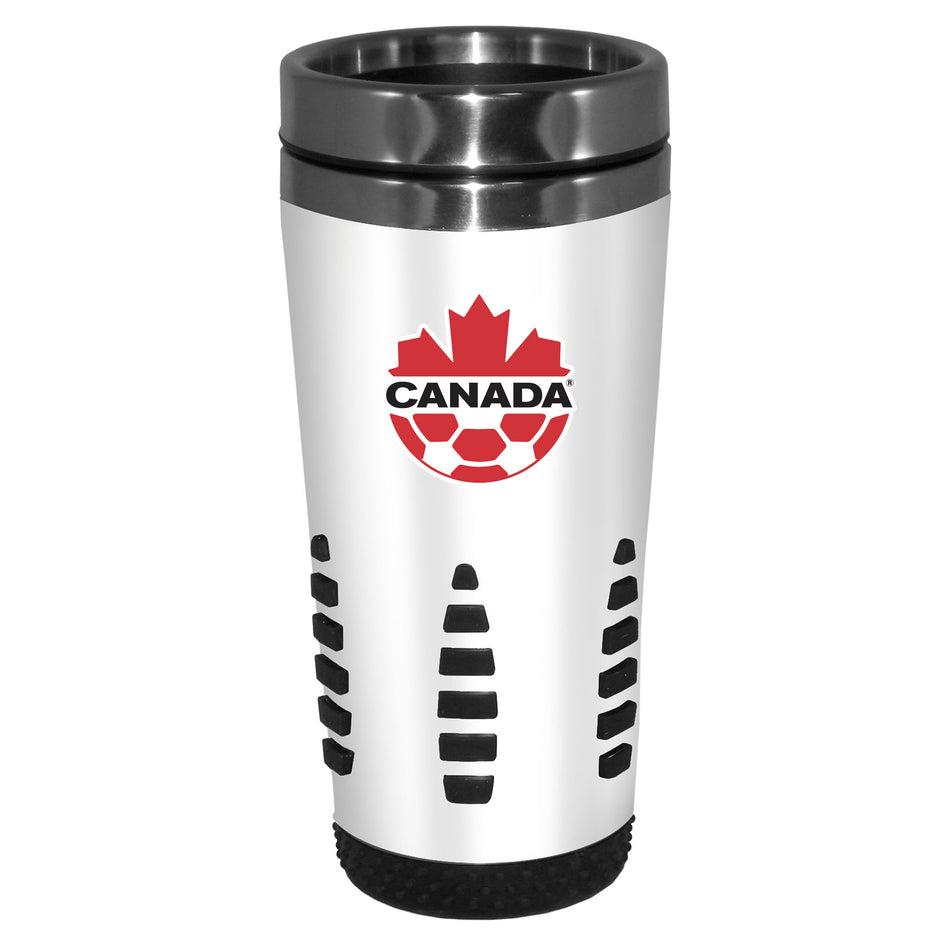 Canada Soccer Travel Mug | White Huntsville 16 oz.