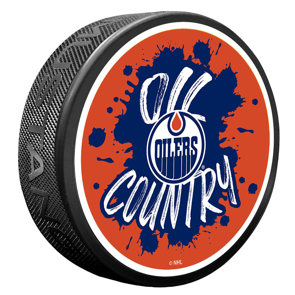 Edmonton Oilers Puck | Slogan