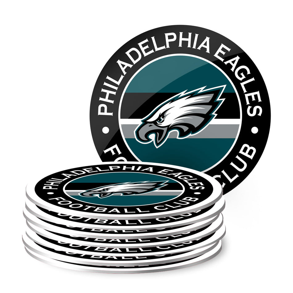 Philadelphia Eagles Coasters - Eight Pack