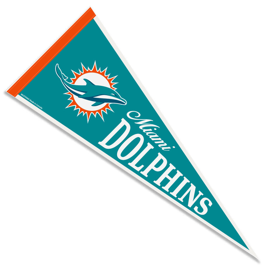 Miami Dolphins Pennant 12" x 30"