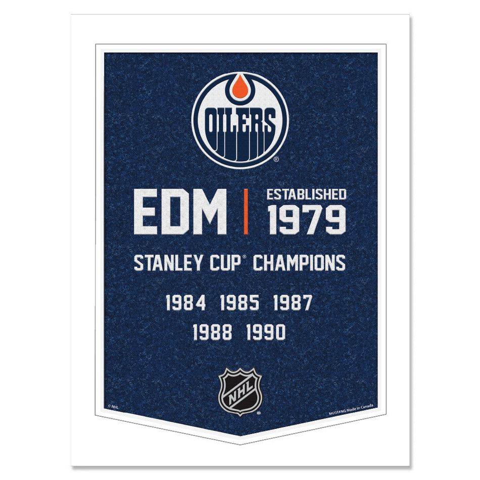 Edmonton Oilers Wall  Art | Empire Print 12" x 16"
