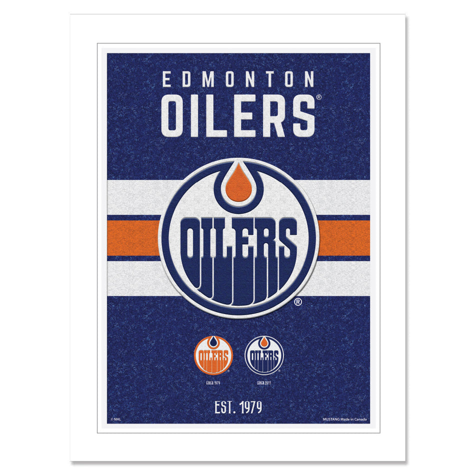 Edmonton Oilers Wall Art | Tradition Print 12" x 16"