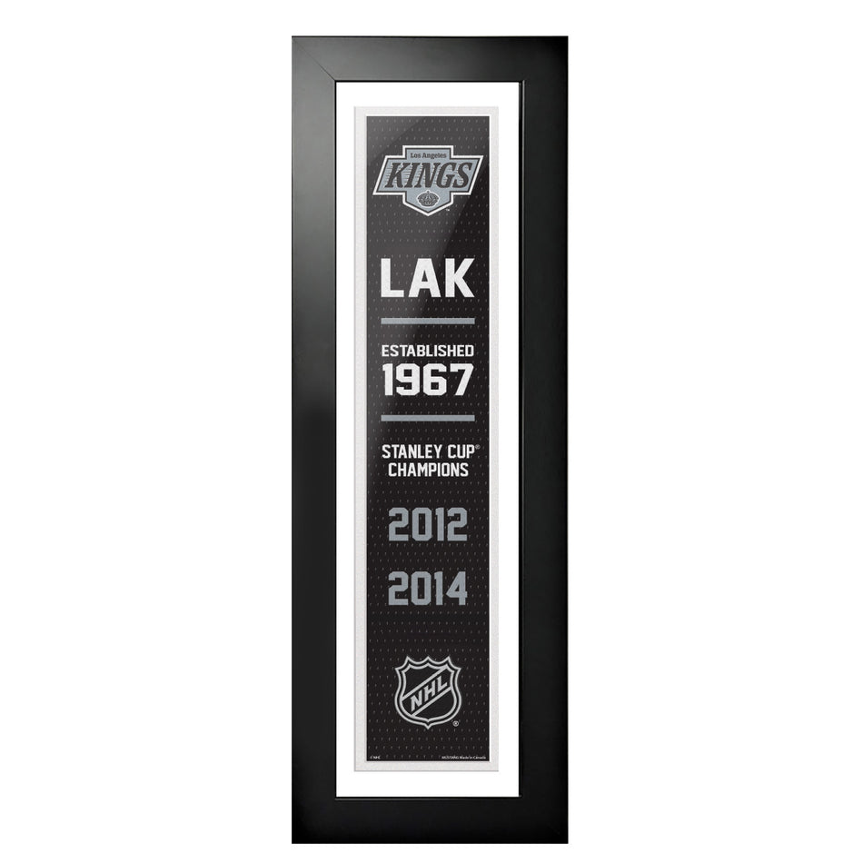 Los Angeles Kings 6x22 Empire Framed Sign