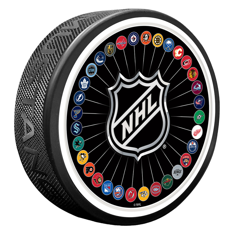 32 Team NHL Puck