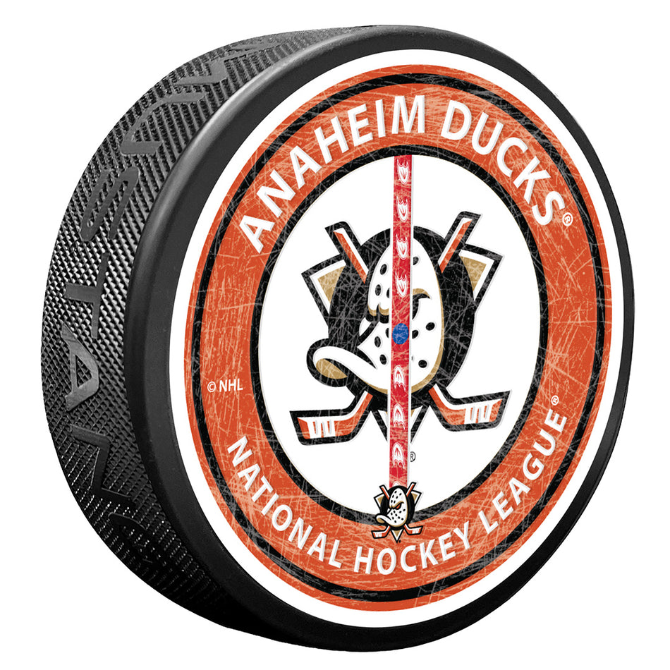 Anaheim Ducks Puck - Center Ice