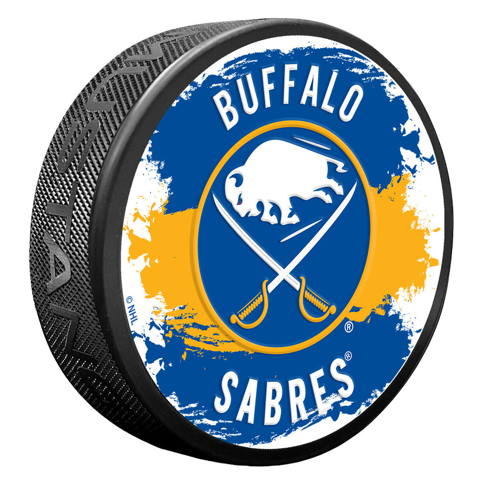 Buffalo Sabres Puck - Splash
