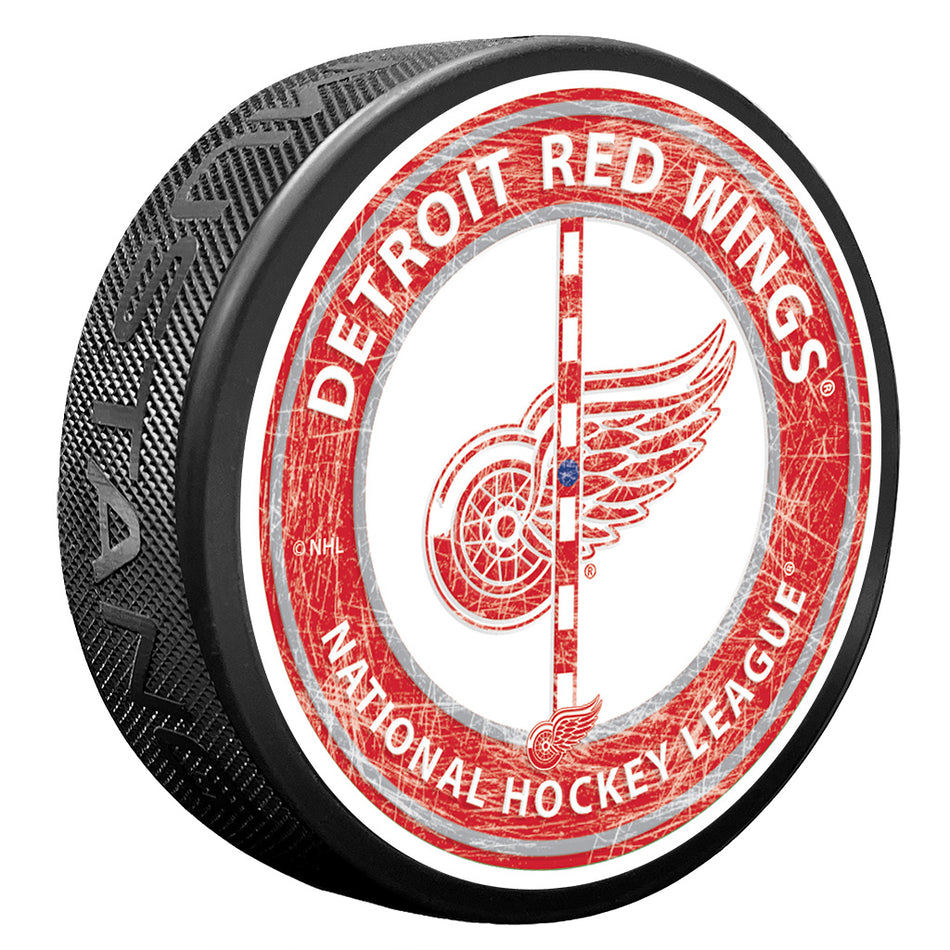 Detroit Red Wings Puck - Center Ice