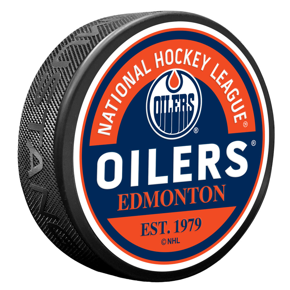 Edmonton Oilers Puck | Block