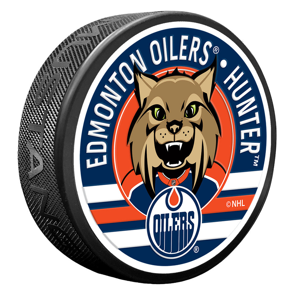 Edmonton Oilers Puck | Hunter Mascot