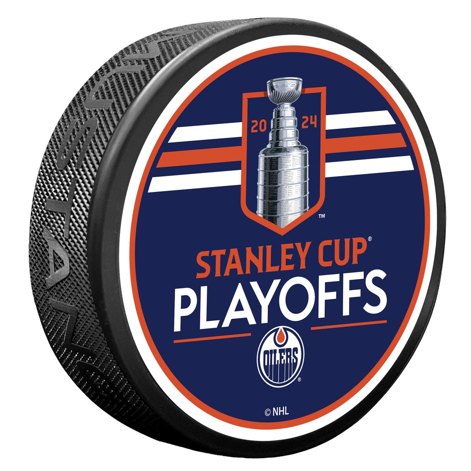 Edmonton Oilers Puck | 2024 Stanley Cup Playoffs