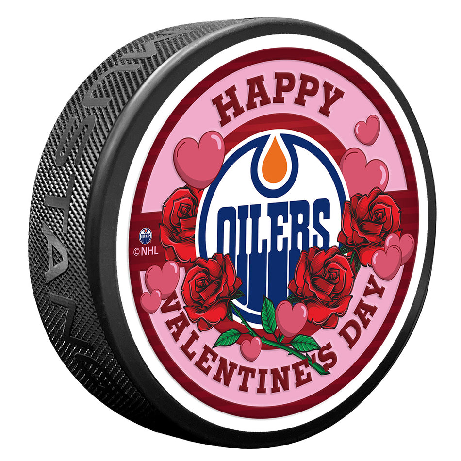 Edmonton Oilers Puck | Valentine's Day