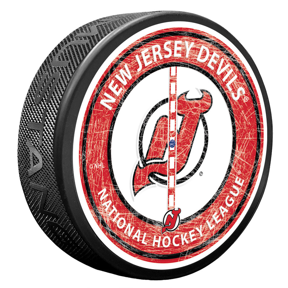 New Jersey Devils Puck - Center Ice