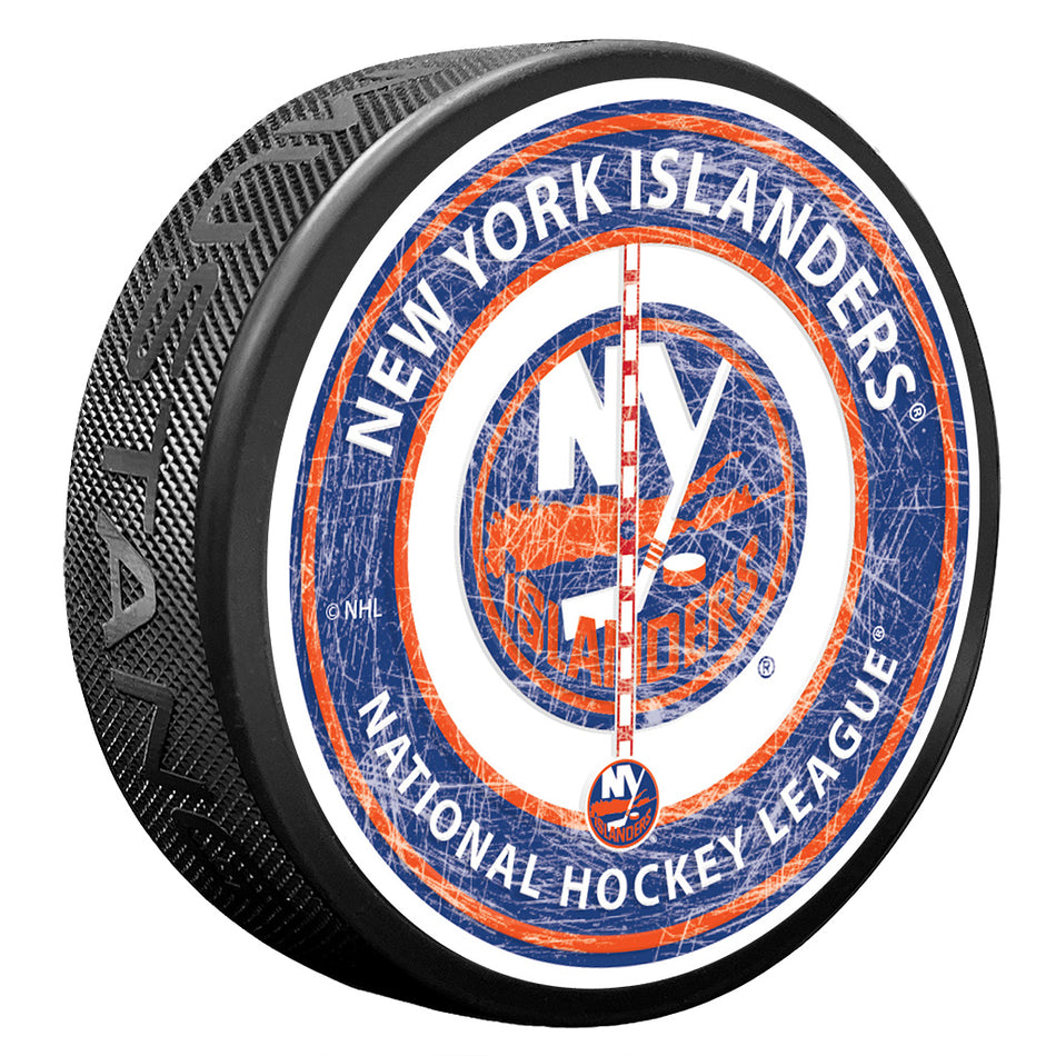 New York Islanders Puck - Center Ice