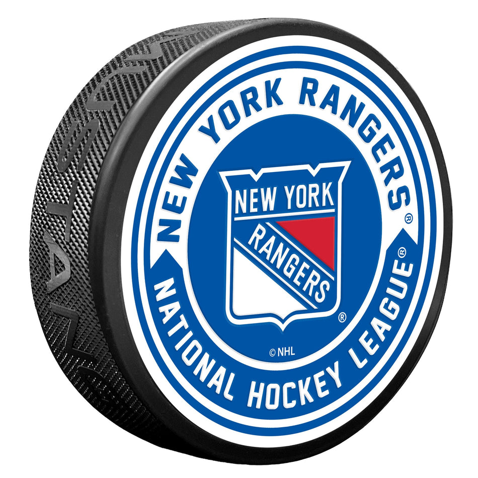 New York Rangers Puck - Arrow
