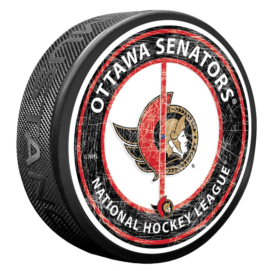 Ottawa Senators Puck - Center Ice