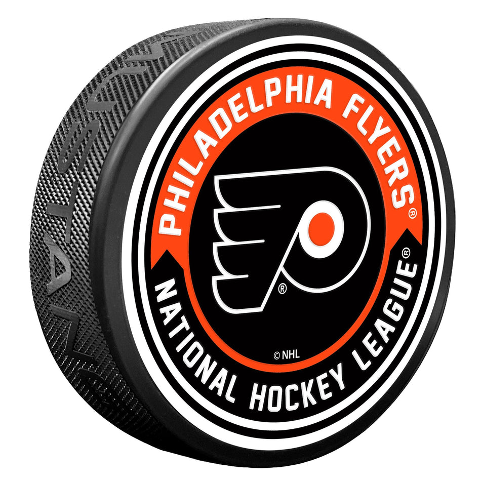 Philadelphia Flyers Puck - Arrow
