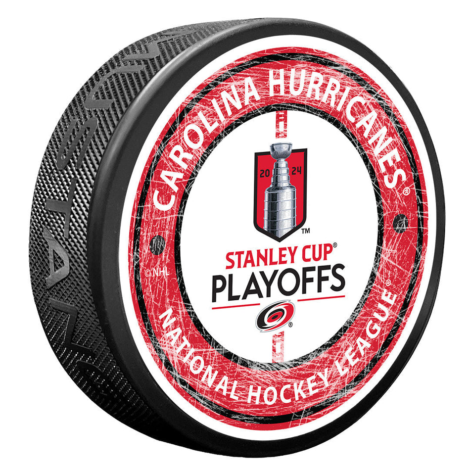 Carolina Hurricanes Puck | 2024 Stanley Cup Playoffs Center Ice