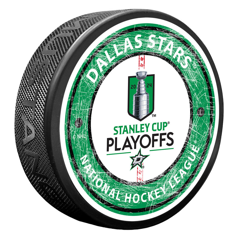 Dallas Stars Puck | 2024 Stanley Cup Playoffs Center Ice