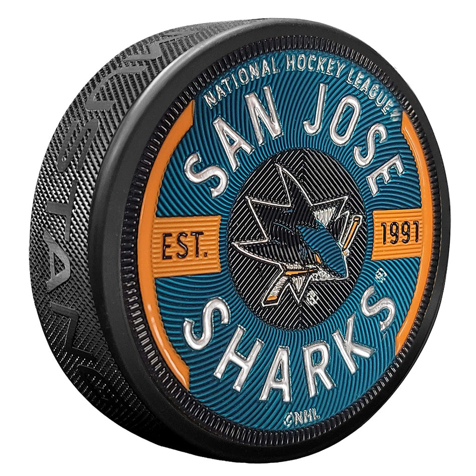 San Jose Sharks Puck - Trimflexx Gear Design