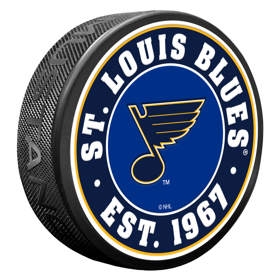 St. Louis Blues Puck - Textured Established