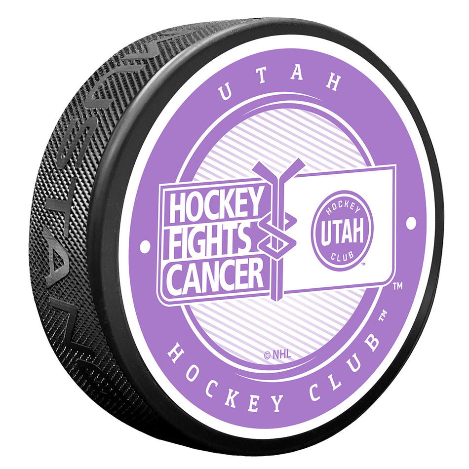 Utah Hockey Club Puck | Hockey Fights Cancer