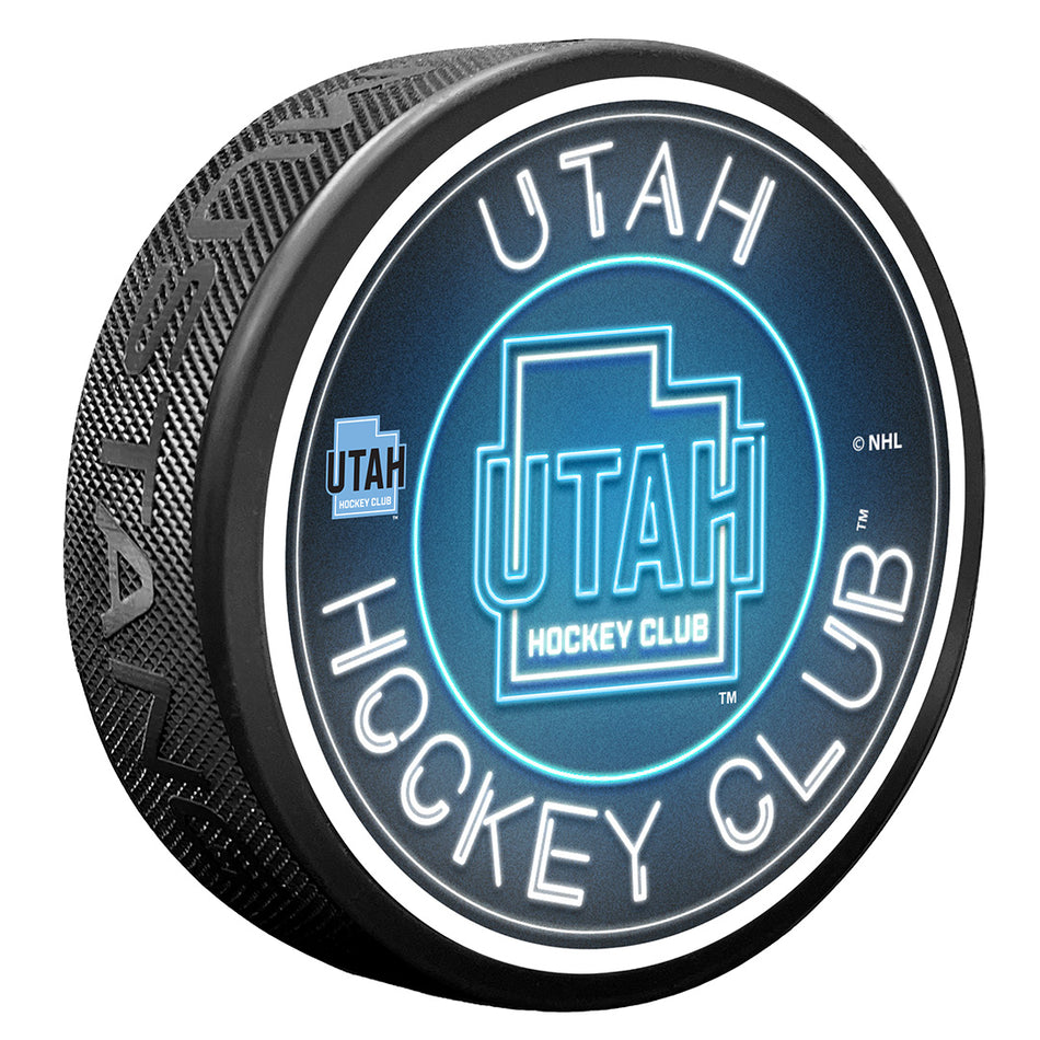 Utah Hockey Club Puck | Neon