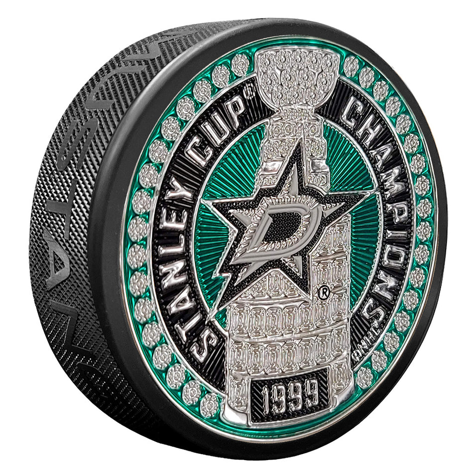 Dallas Stars Puck - Trimflexx Stanley Cup Dynasty
