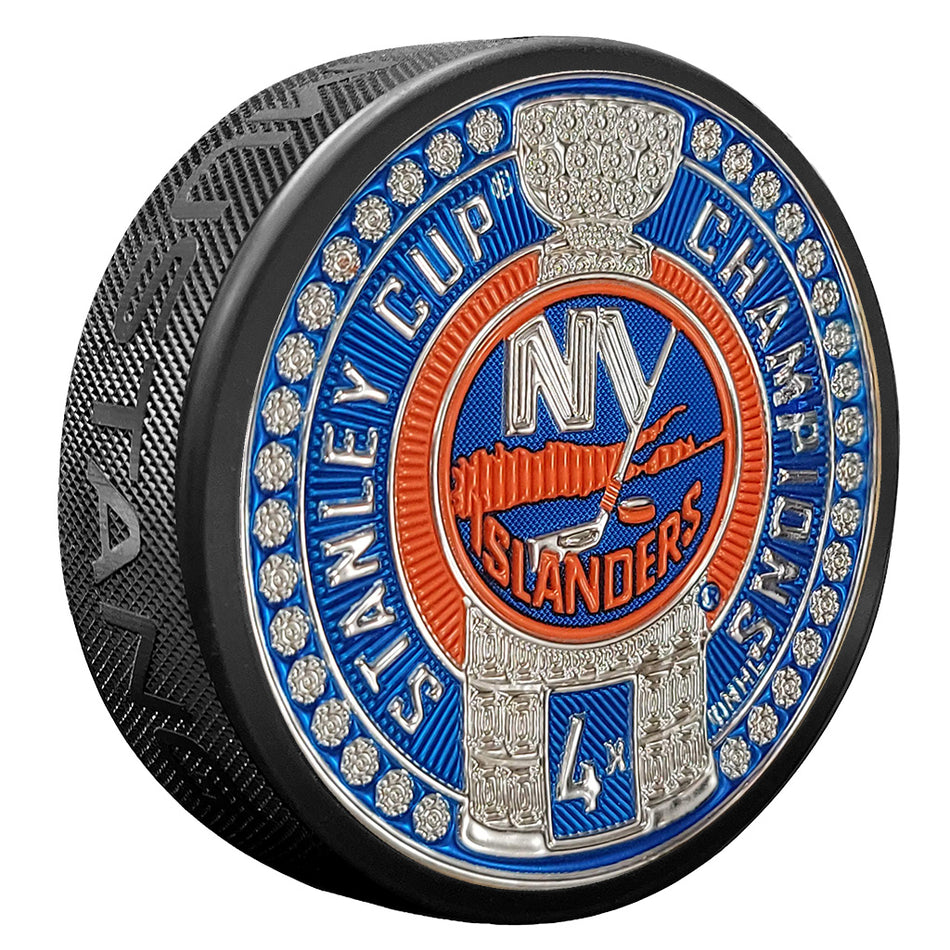 New York Islanders Puck - Trimflexx Stanley Cup Dynasty