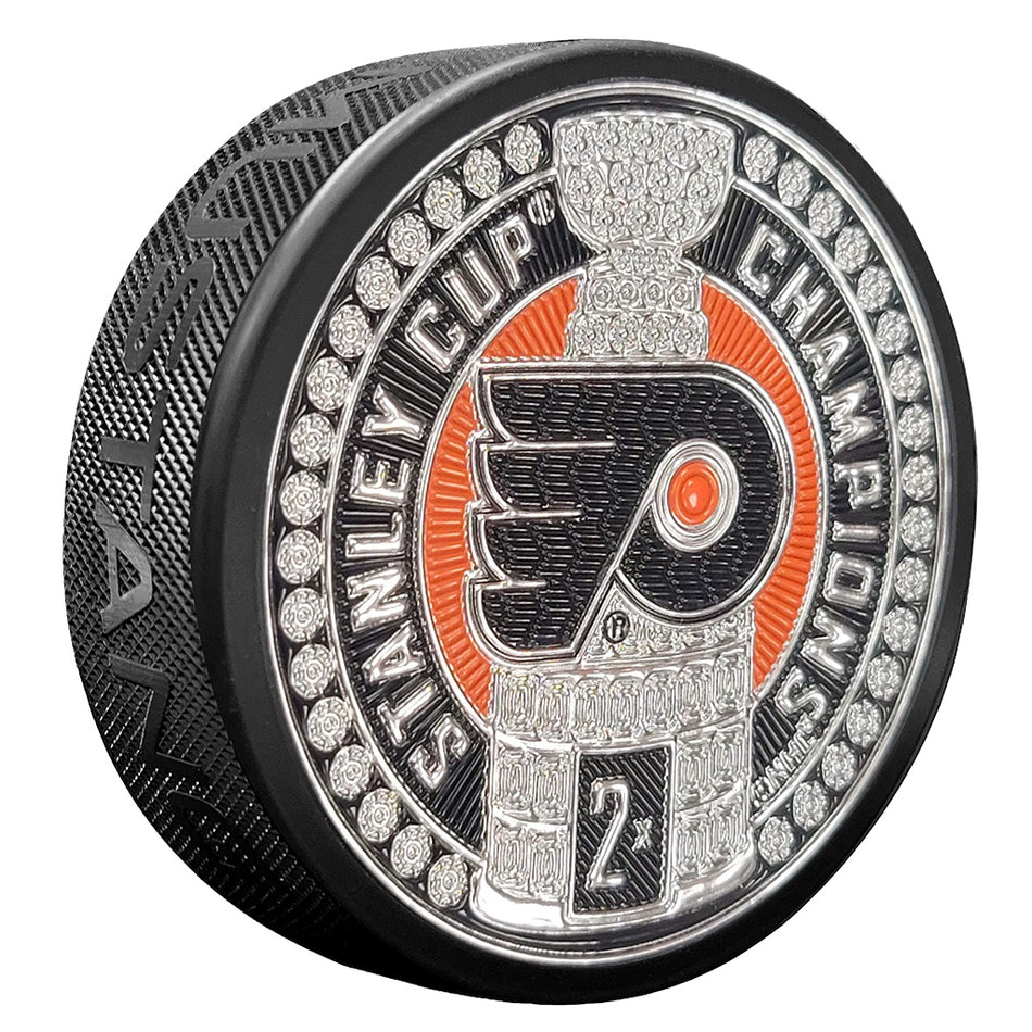 Philadelphia Flyers Puck - Trimflexx Stanley Cup Dynasty