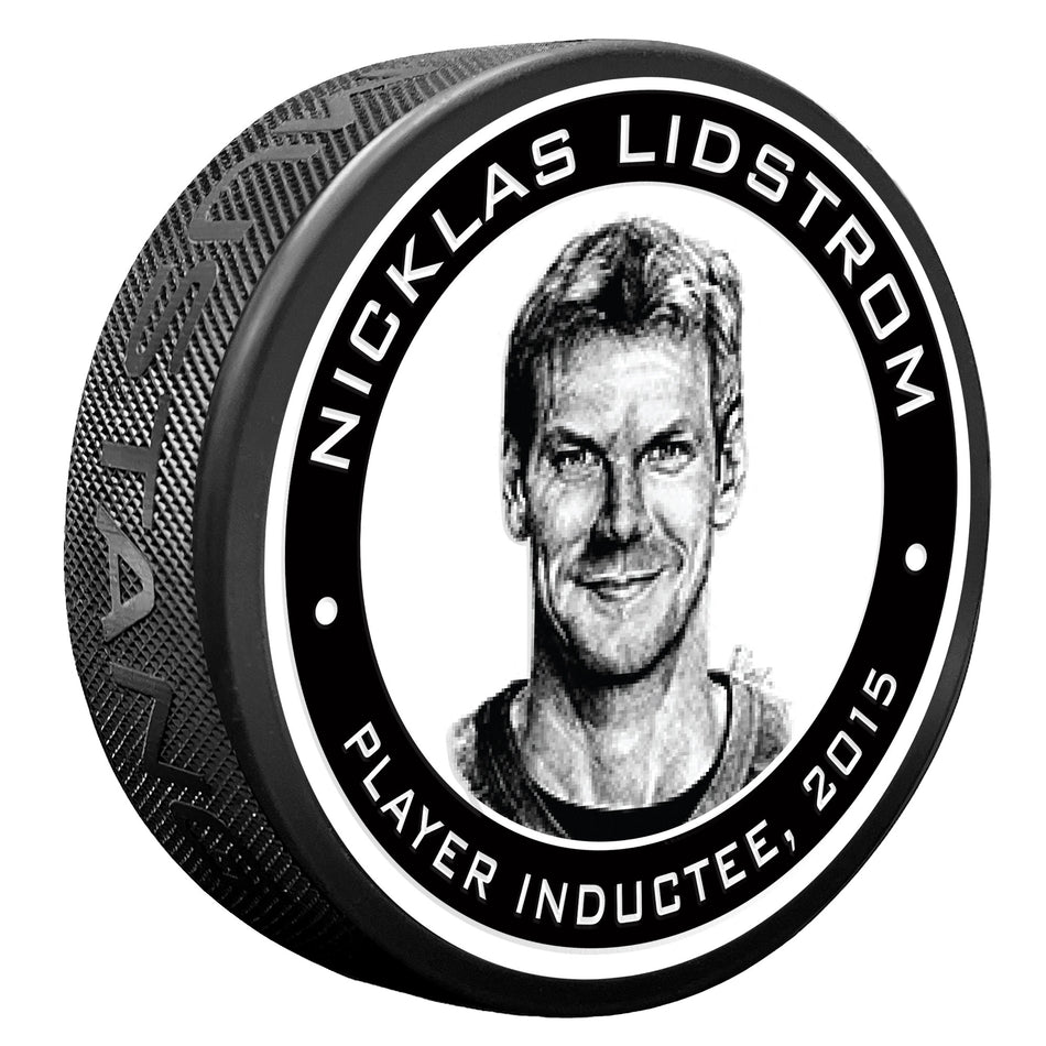 2015 Nicklas Lidström Puck - NHL Legends