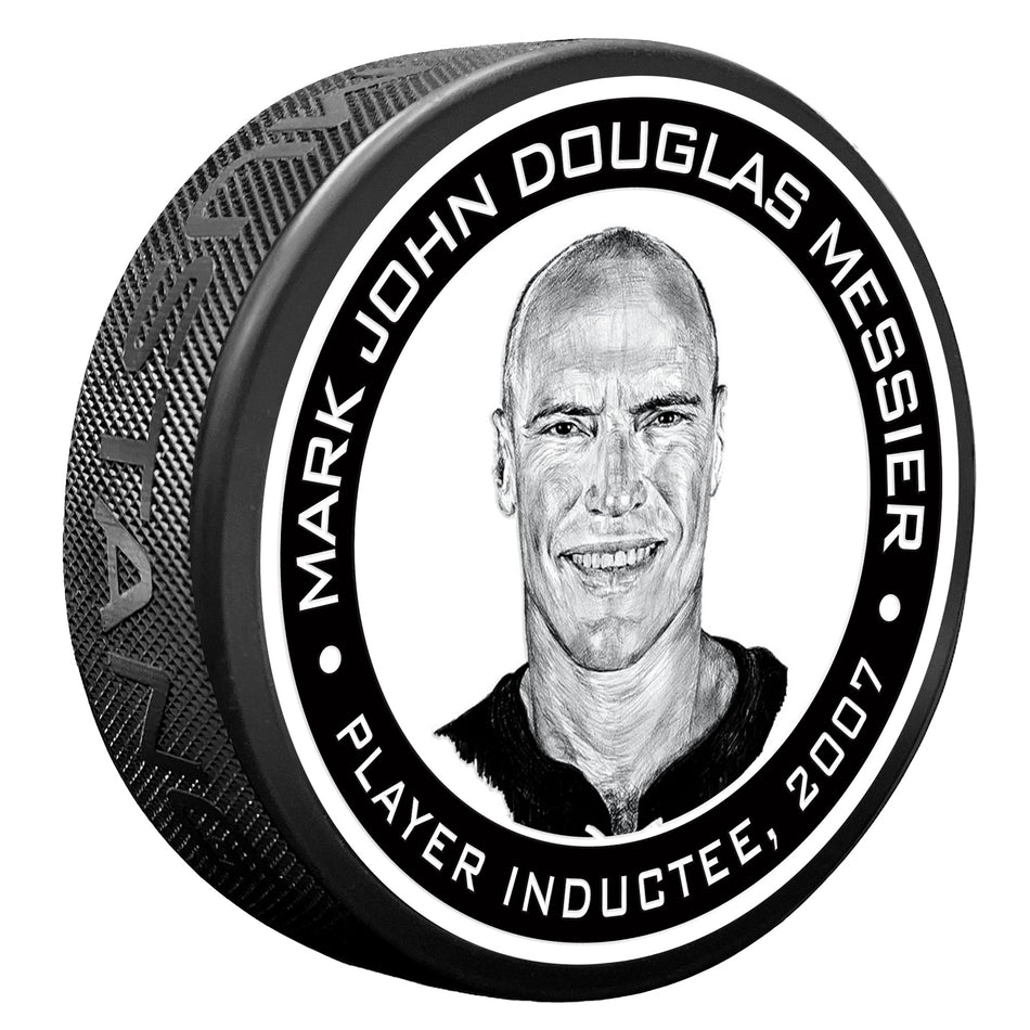 2007 Mark Messier Puck - NHL Legends