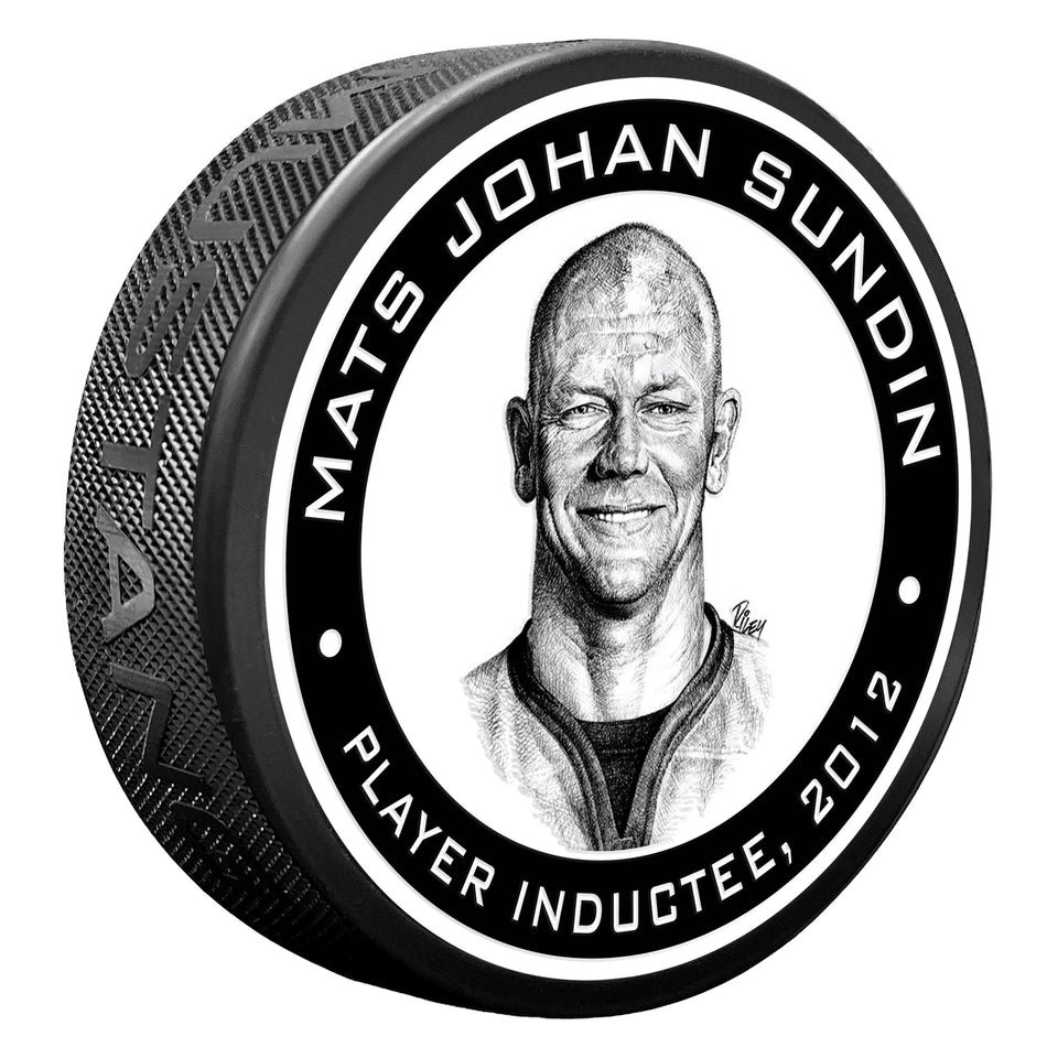 2012 Mats Sundin Puck - NHL Legends