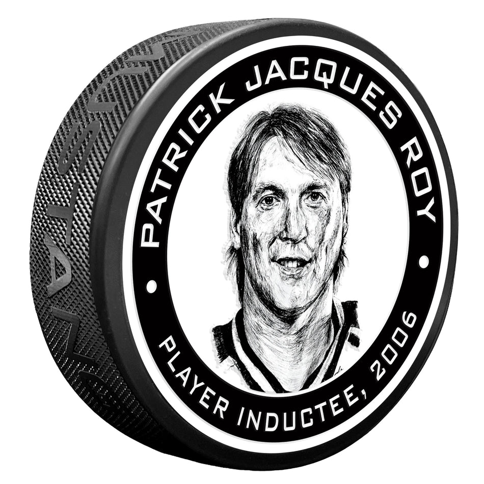 2006 Patrick Roy Puck - NHL Legends