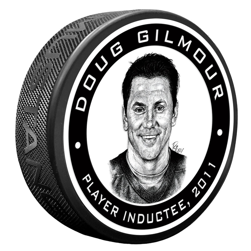 2011 Doug Gilmour - NHL Legends Textured Puck