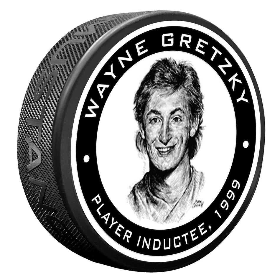 Hockey Hall of Fame Puck | Wayne Gretzky