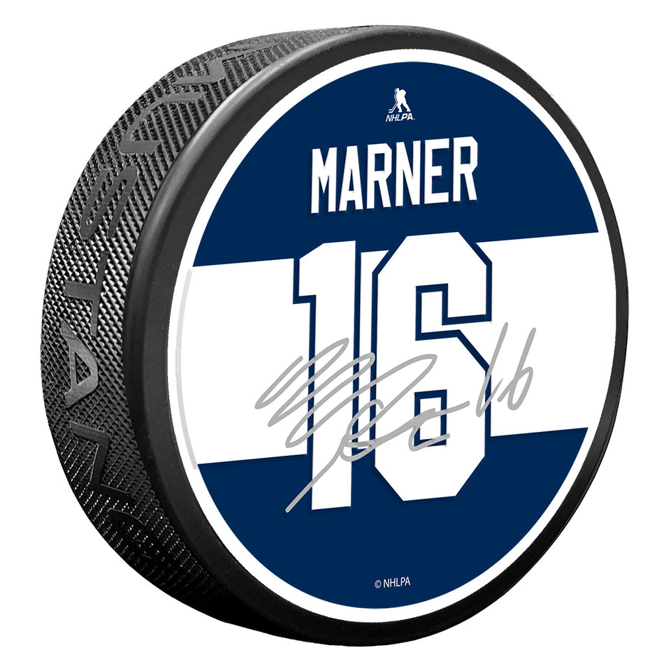 Mitch Marner Puck with Replica Signature