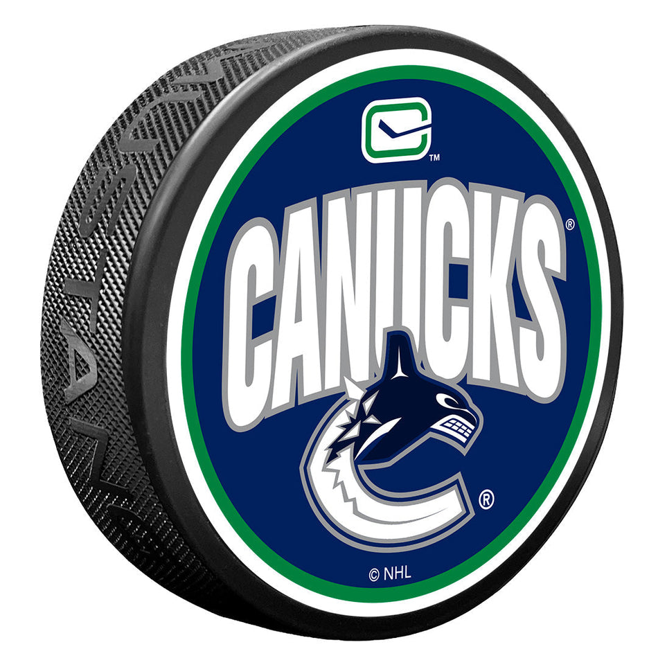 Vancouver Canucks Puck | Wordmark