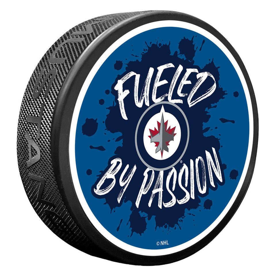 Winnipeg Jets Puck | Slogan