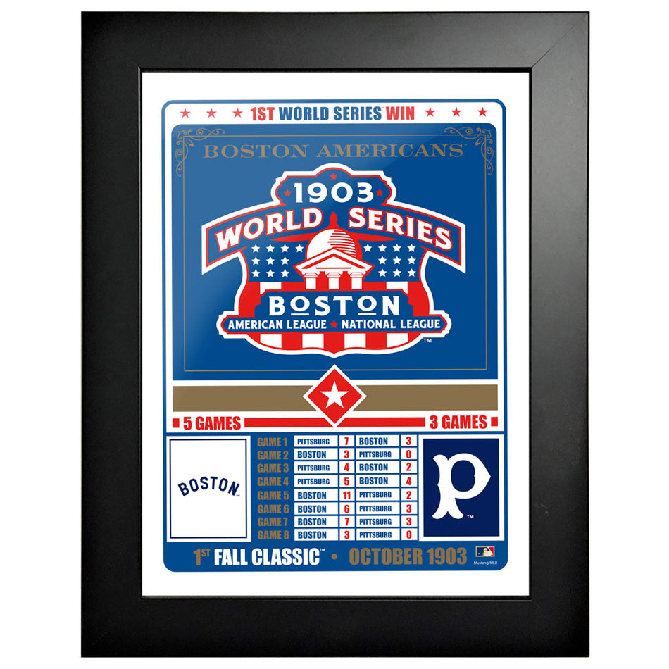 Boston Red Sox 12"x16" Fall Classic 1903