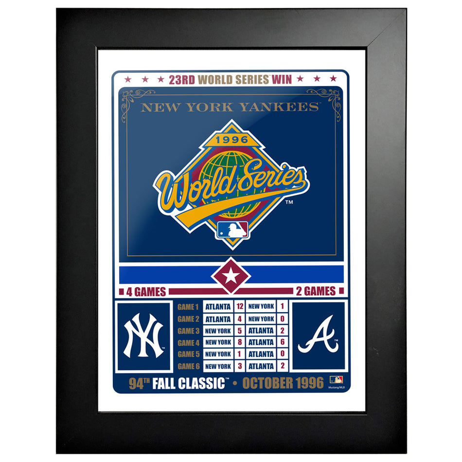 New York Yankees 12"x16" Fall Classic 1996