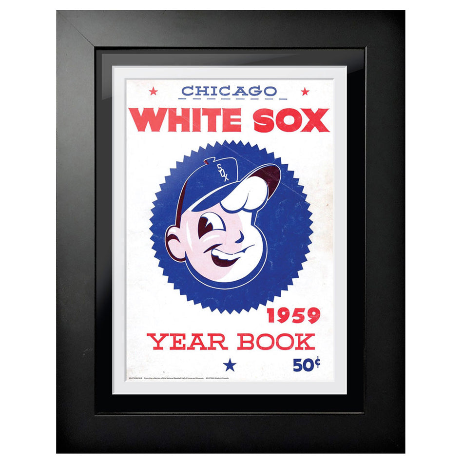 Chicago White Sox 1959 Year Book 12x16 Framed Program Cover